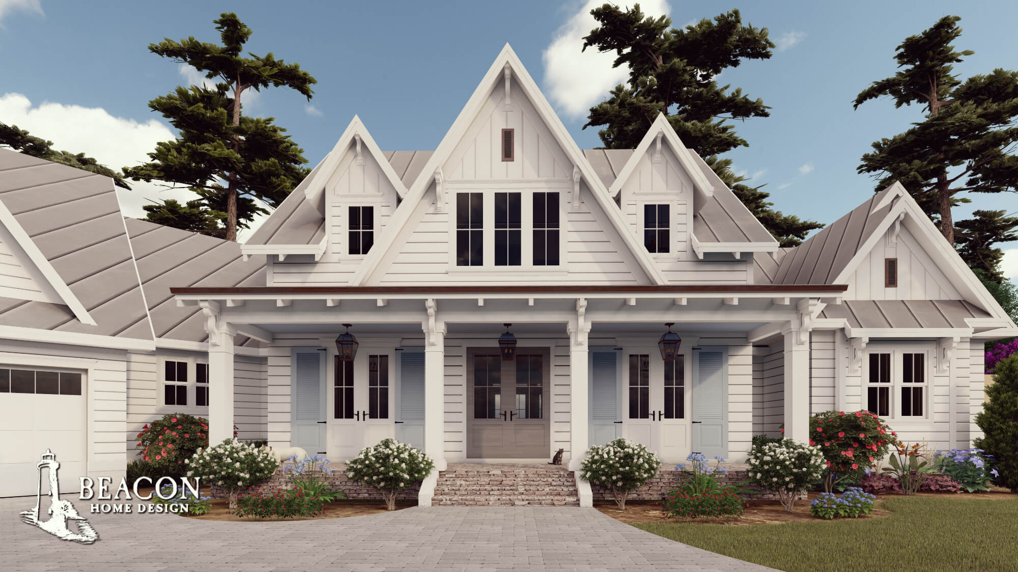 Low Country Traditional Beacon Home Design