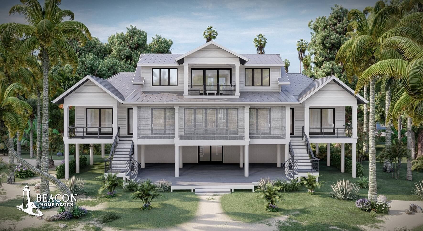 Modern Waterfront Beacon Home Design