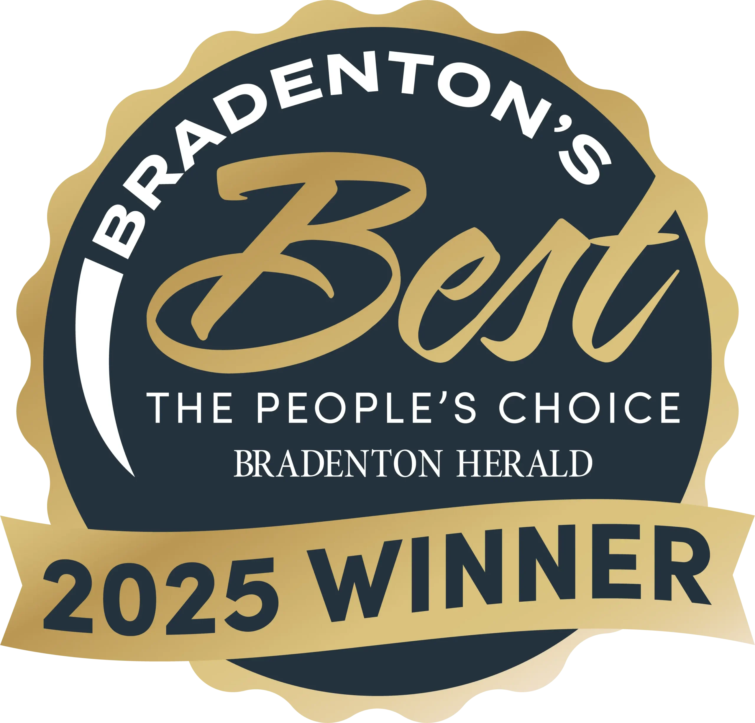 Bradenton's Best 2025 Winner Logo
