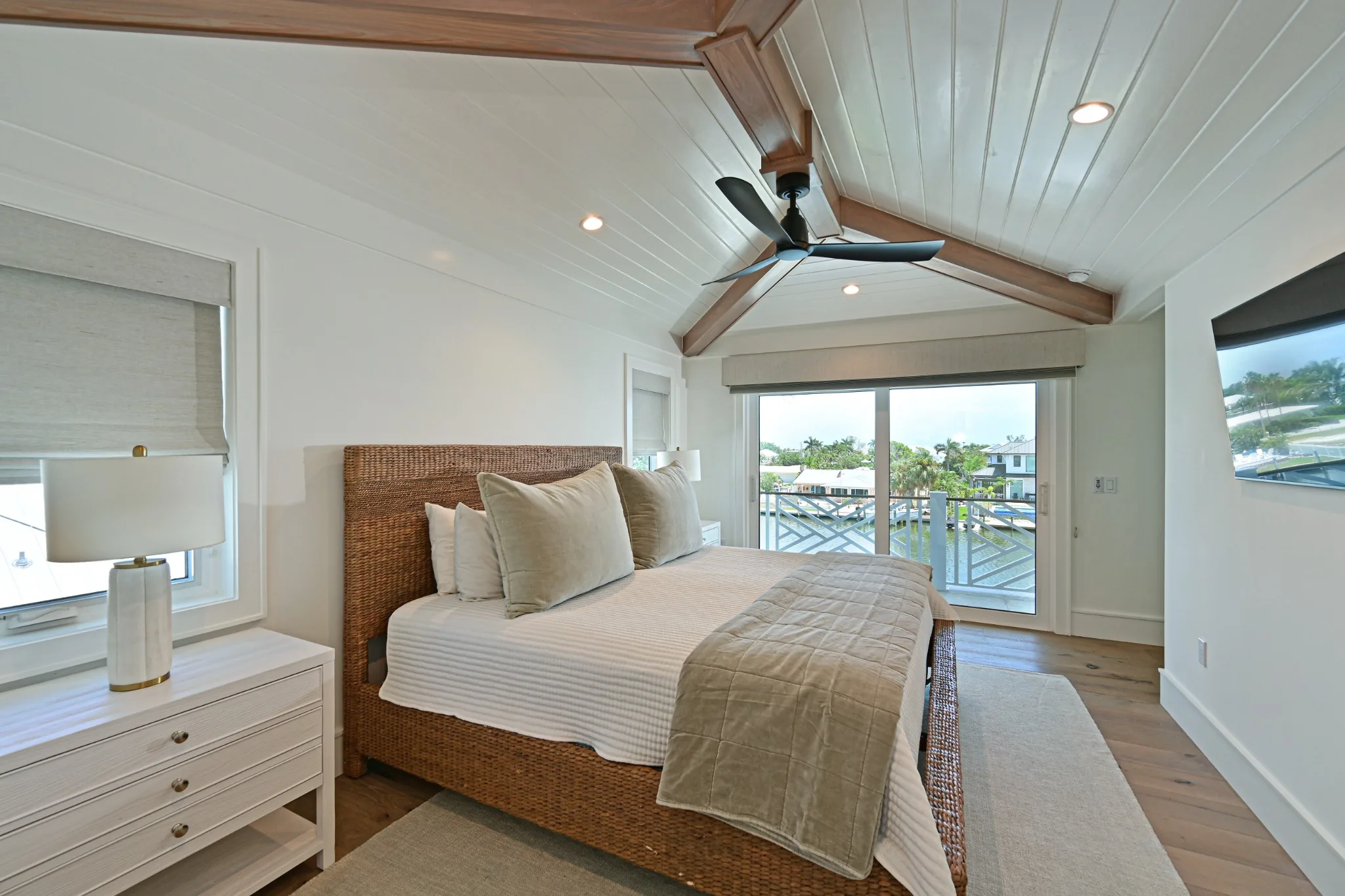Alys Beach, FL Custom Bedroom with Ocean View